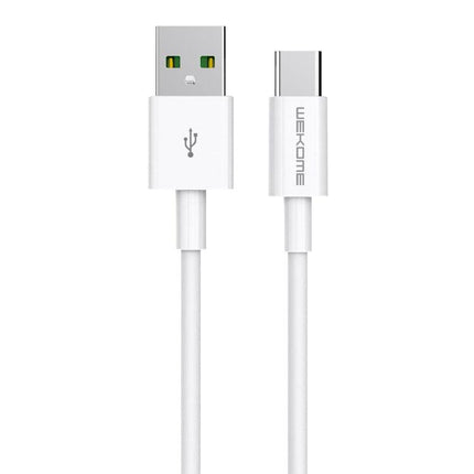 WK WDC-109 5A Type-C / USB-C to USB Super-fast Charging Cable , Length: 1.2m(White)-garmade.com