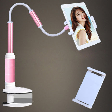 Aluminum-magnesium Alloy Free-Rotating Lazy Bracket Universal Mobile Phones Tablet PC Stand, Suitable for 4-12.9 inch Mobile Phones / Tablet PC, Length: 90cm(Pink)-garmade.com
