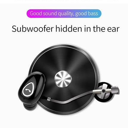 YX01 Sweatproof Bluetooth 4.1 Wireless Bluetooth Earphone, Support Memory Connection & HD Call (Rose Gold)-garmade.com