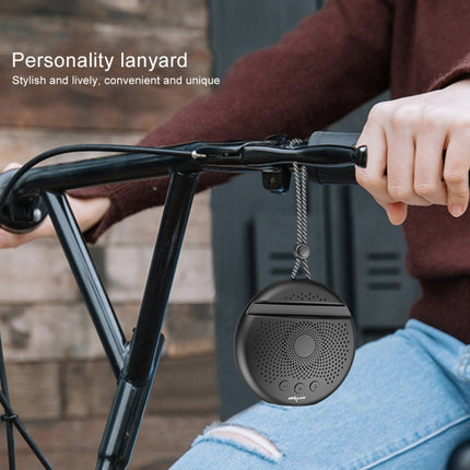 ZEALOT S24 Portable Stereo Bluetooth Speaker with Lanyard & Mobile Card Slot Holder, Supports Hands-free Call & TF Card (Dark Blue)-garmade.com