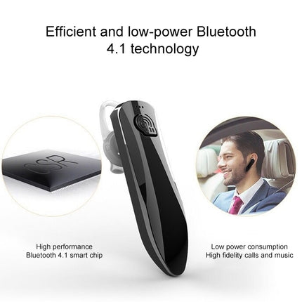 J10 Bluetooth 4.1 Universal Mini Wireless Sport Vehicle Stereo Music Bluetooth Headset(Gold)-garmade.com
