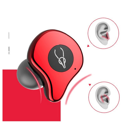 Sabbat E12 Portable In-ear Bluetooth V5.0 Earphone with Wireless Charging Box, Wireless Charging Model, For iPhone, Galaxy, Huawei, Xiaomi, HTC and Other Smartphones(Grey)-garmade.com