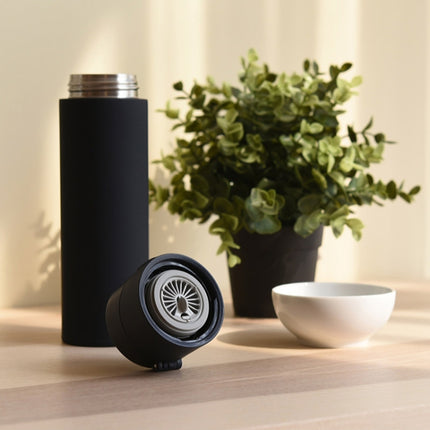 Original Xiaomi Mijia 480ML Insulation Vacuum Thermal Cup Water Bottle(Navy Blue)-garmade.com