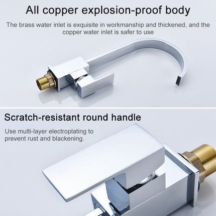 Rotatable Faucet Sinks Cold And Hot Water Tap, CN Plug-garmade.com