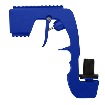 Plastic Wrapped Metal Bubbly Blaster Champagne Bottle Squirt Gun Bar Tool(Blue)-garmade.com