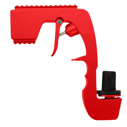 Plastic Wrapped Metal Bubbly Blaster Champagne Bottle Squirt Gun Bar Tool(Red)-garmade.com
