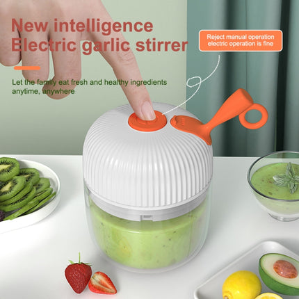 REMAX SL-BM03 Rechew Series Wireless Electric Garlic Stirrer Cordless Portable Food Processor (Green)-garmade.com