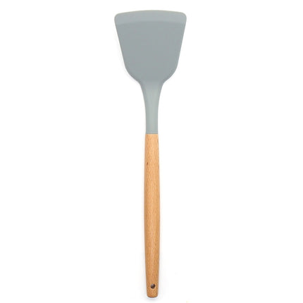 Kitchen Silicone Frying Scoop Fry Shovel Spatula Cooking Utensil-garmade.com