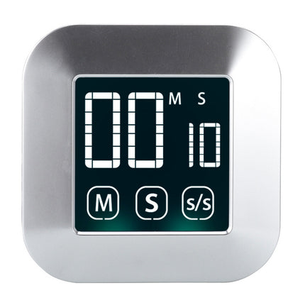 TS-83 Touch Timer Alarm Clock Kitchen Food LCD Large Screen Countdown Electronic Reminder-garmade.com