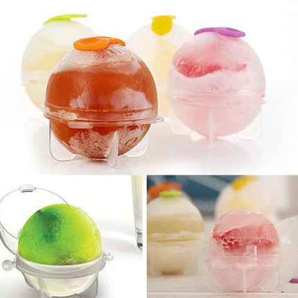 4 in 1 Spherical Ice Cream Mold Set DIY Mini Ice Lattice Silicone Ice Maker Size: S-garmade.com