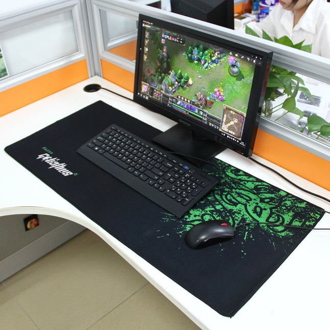 Extended Large Gaming and Office Keyboard Mouse Pad, Size: 90cm x 40cm-garmade.com
