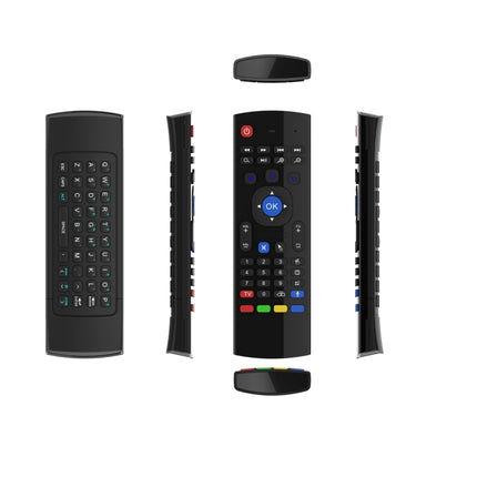 MX3-M Air Mouse Wireless 2.4G Remote Control Keyboard with Microphone for Android TV Box / Mini PC-garmade.com
