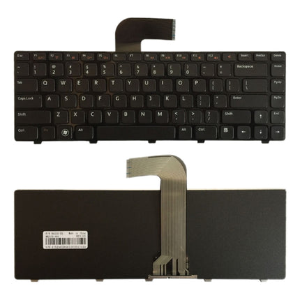 US Keyboard for DELL Inspiron 14R N4110 M4110 N4050 M4040 N5050 M5050 M5040 N5040 3330 X501LX502L P17S P18 N4120 M4120 L502X (Black)-garmade.com