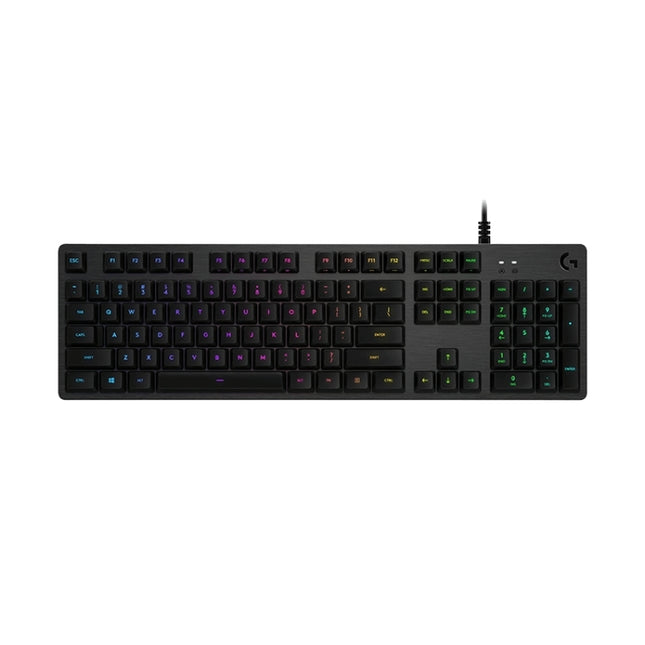 Logitech G512 RGB L-axis Mechanical Wired Gaming Keyboard, Length: 1.8m (Black)-garmade.com