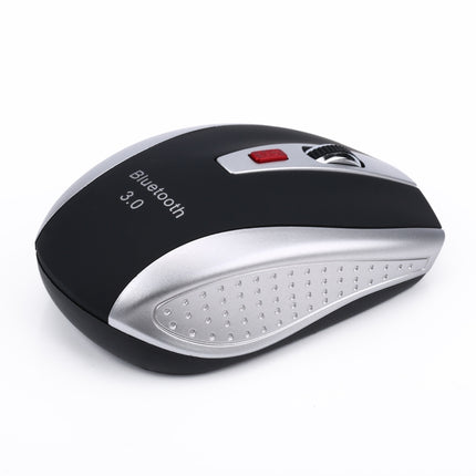 HXSJ A902 2400DPI Four-speed Adjustable Bluetooth 3.0 Wireless Optical Mouse (Silver)-garmade.com