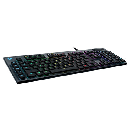 Logitech G813 RGB Mechanical Wired Gaming Keyboard (GL-Linear), Length: 1.8m-garmade.com