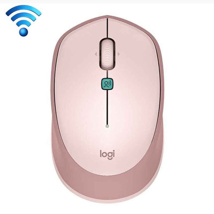 Logitech Voice M380 4 Buttons Smart Voice Input Wireless Mouse (Pink)-garmade.com