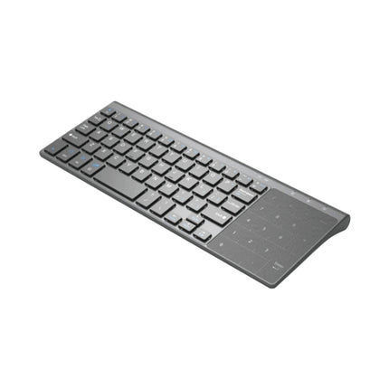 BKC136 58 Keys 2.4G Wireless Numeric Keypad (Grey)-garmade.com