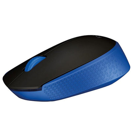 Logitech M171 1000DPI USB Wireless Mouse with 2.4G Receiver (Blue)-garmade.com
