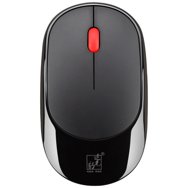 ZGB 360 2.4G Computer Laptop Wireless Chargeable Mini Mouse 1000dpi(Black)-garmade.com