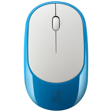 ZGB 360 2.4G Computer Laptop Wireless Chargeable Mini Mouse 1000dpi(Blue)-garmade.com
