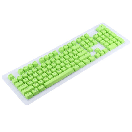 104 Keys Double Shot PBT Backlit Keycaps for Mechanical Keyboard (Green)-garmade.com