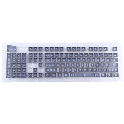 104 Keys Double Shot PBT Backlit Keycaps for Mechanical Keyboard (Grey)-garmade.com