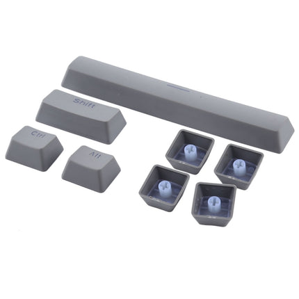 104 Keys Double Shot PBT Backlit Keycaps for Mechanical Keyboard (Grey)-garmade.com