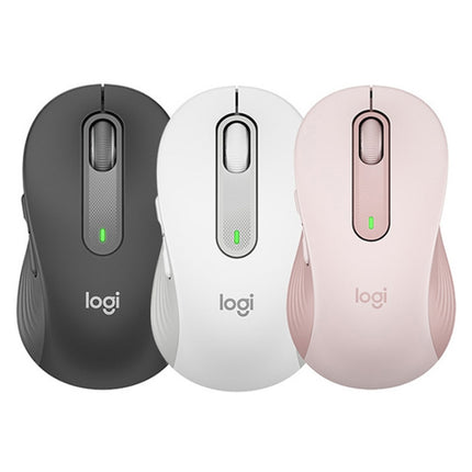 Logitech M650 5-keys 2000 DPI Wireless Bluetooth Silent Mouse (White)-garmade.com