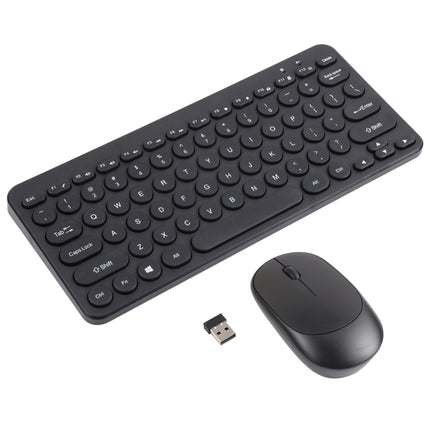 K380 2.4GHz Portable Multimedia Wireless Keyboard + Mouse (Black)-garmade.com