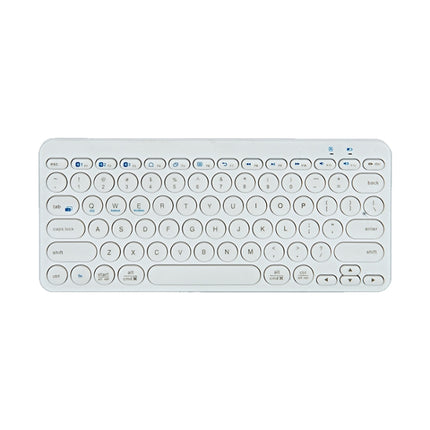 K380 Portable Universal Multi-device Wireless Bluetooth Keyboard (White)-garmade.com