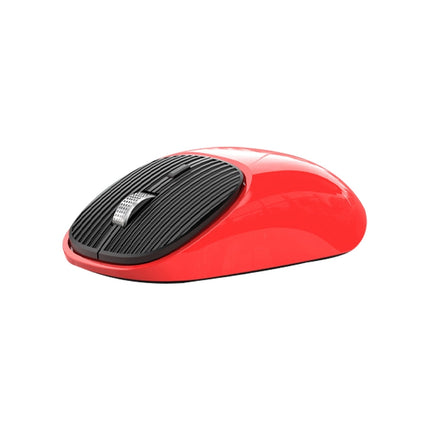 MKESPN SXS-5600 Type-C Rechargeable 2.4G Wireless Mouse(Red)-garmade.com