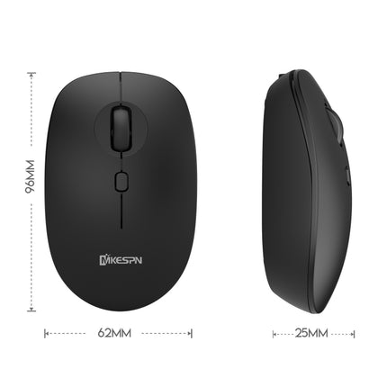 MKESPN 859 2.4G Wireless Mouse (White)-garmade.com