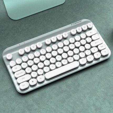 FOREV FV-WI8 Portable 2.4G Wireless Keyboard (Green)-garmade.com