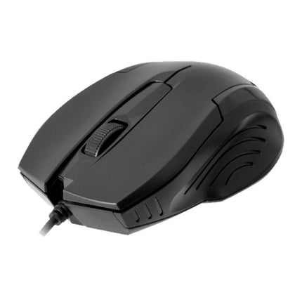 FOREV FV55 1200dpi Wired Gaming Optical Mouse (Black)-garmade.com