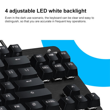 Logitech G412 TKL SE Wired Game 104-key Mechanical Silent Keyboard-garmade.com