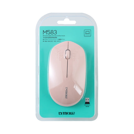 Beny M583 2.4GHz 1600DPI Fashionable Wireless Silent Mouse (Green)-garmade.com