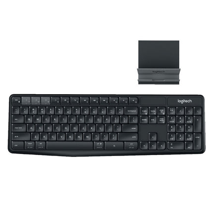 Logitech K375S Wireless Bluetooth Dual Mode Silent Keyboard (Black)-garmade.com