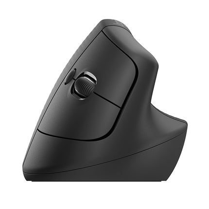 Logitech Lift Vertical 1000DPI 2.4GHz Ergonomic Wireless Bluetooth Dual Mode Mouse (Black)-garmade.com