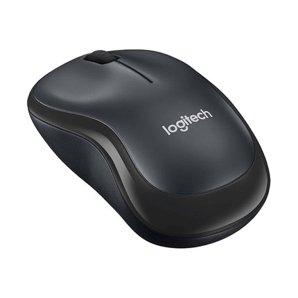 Logitech M220 1200DPI 2.4GHz Ergonomic Wireless Mouse (Black)-garmade.com