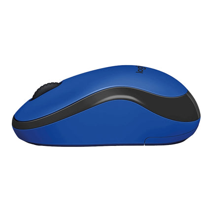 Logitech M220 1200DPI 2.4GHz Ergonomic Wireless Mouse (Blue)-garmade.com