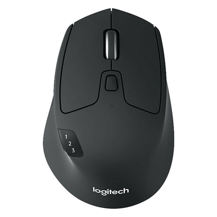 Logitech M720 1000DPI 2.4GHz Wireless Bluetooth Multimode Mouse (Black)-garmade.com