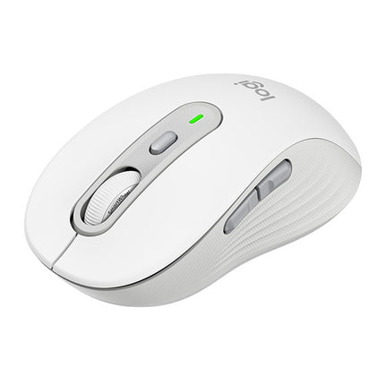 Logitech M750 2000DPI 2.4GHz Wireless Bluetooth Dual Mode Mouse (White)-garmade.com