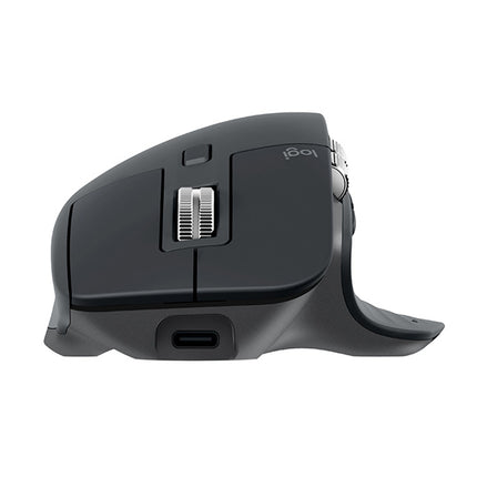 Logitech MX Master 3s 8000DPI 2.4GHz Ergonomic Wireless Bluetooth Dual Mode Mouse (Black)-garmade.com