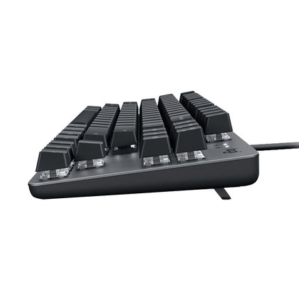 Logitech K835 Mini Mechanical Wired Keyboard, Red Shaft (Black)-garmade.com