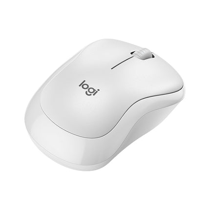 Logitech M221 Fashion Silent Wireless Mouse(White)-garmade.com