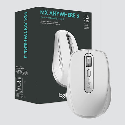 Logitech MX ANYWHERE 3 Compact High-performance Wireless Mouse (Silver)-garmade.com