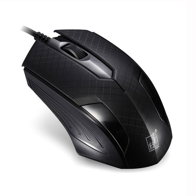 Chasing Leopard 129 USB Universal Wired Optical Gaming Mouse with Counter Weight, Length: 1.3m(Black)-garmade.com