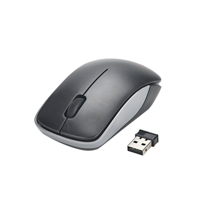 MC Saite MC-367 2.4GHz Wireless Mouse with USB Receiver (Black)-garmade.com