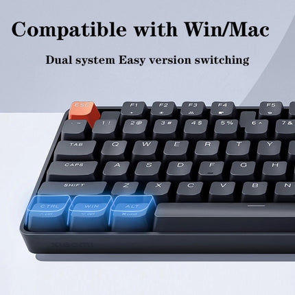 Original Xiaomi 104 Keys Blue Switch Wired Mechanical Keyboard Support Win / Mac OS-garmade.com
